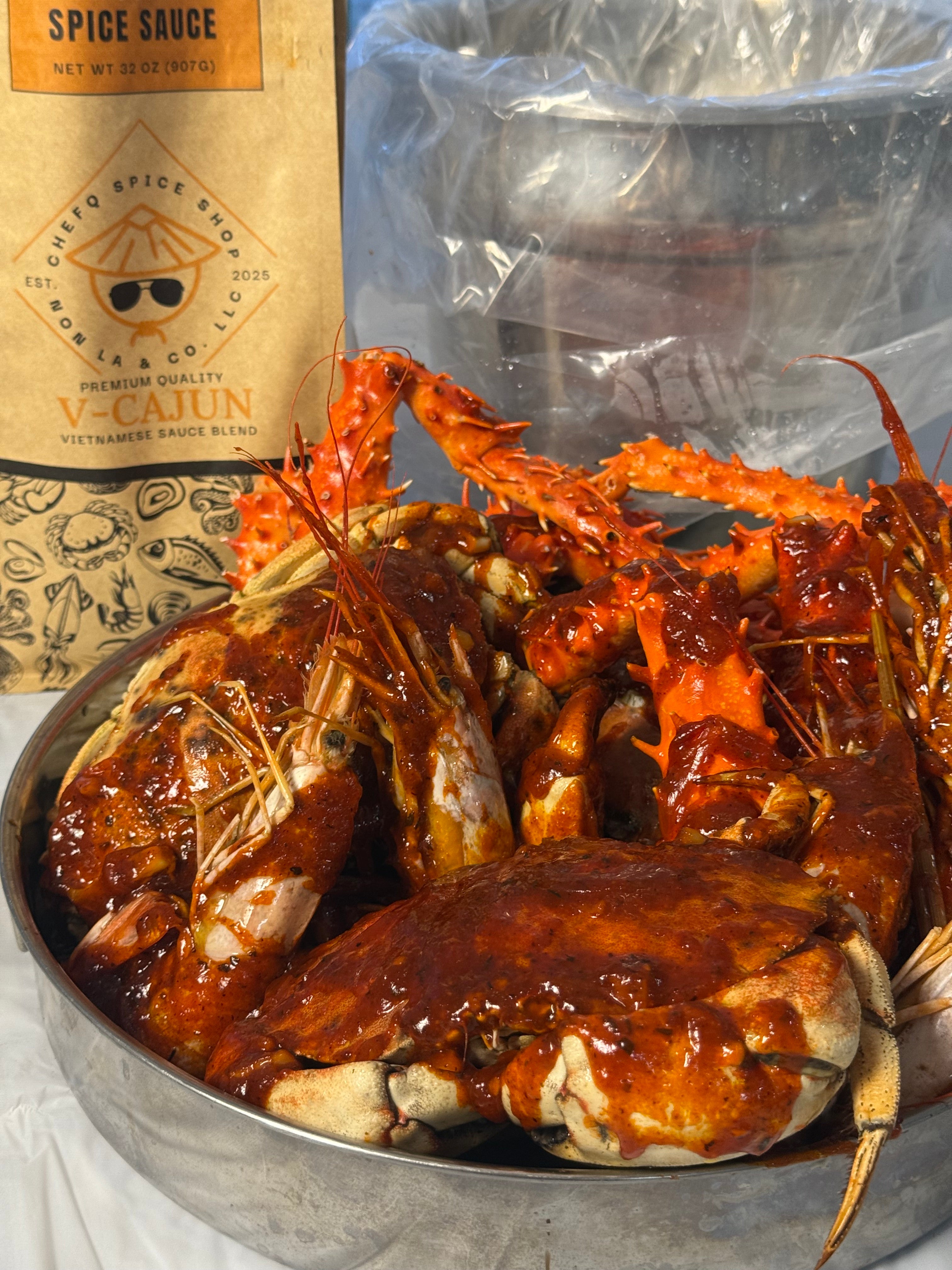 V-Cajun Seasoning Sauce Blend