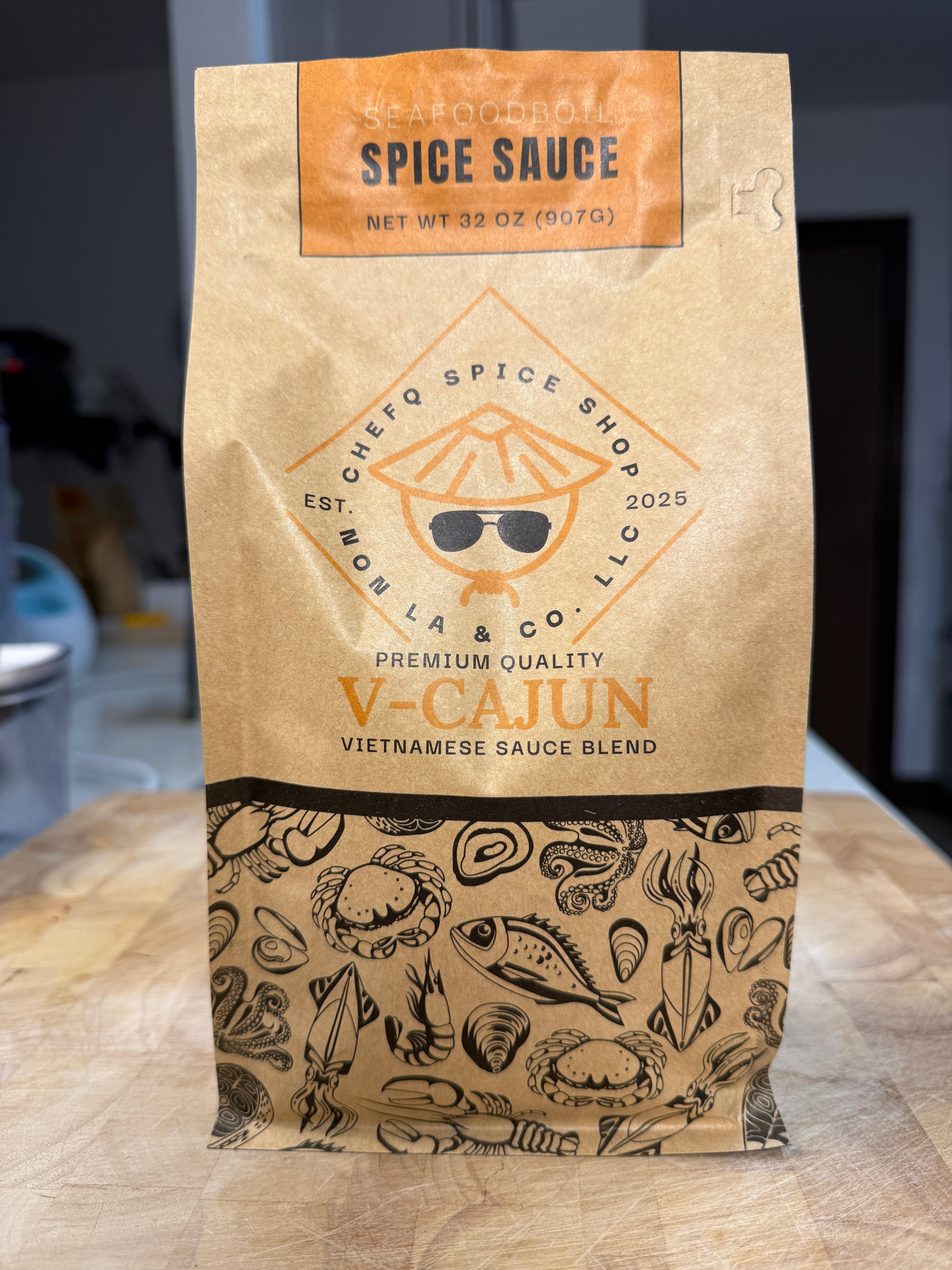 V-Cajun Seasoning Sauce Blend