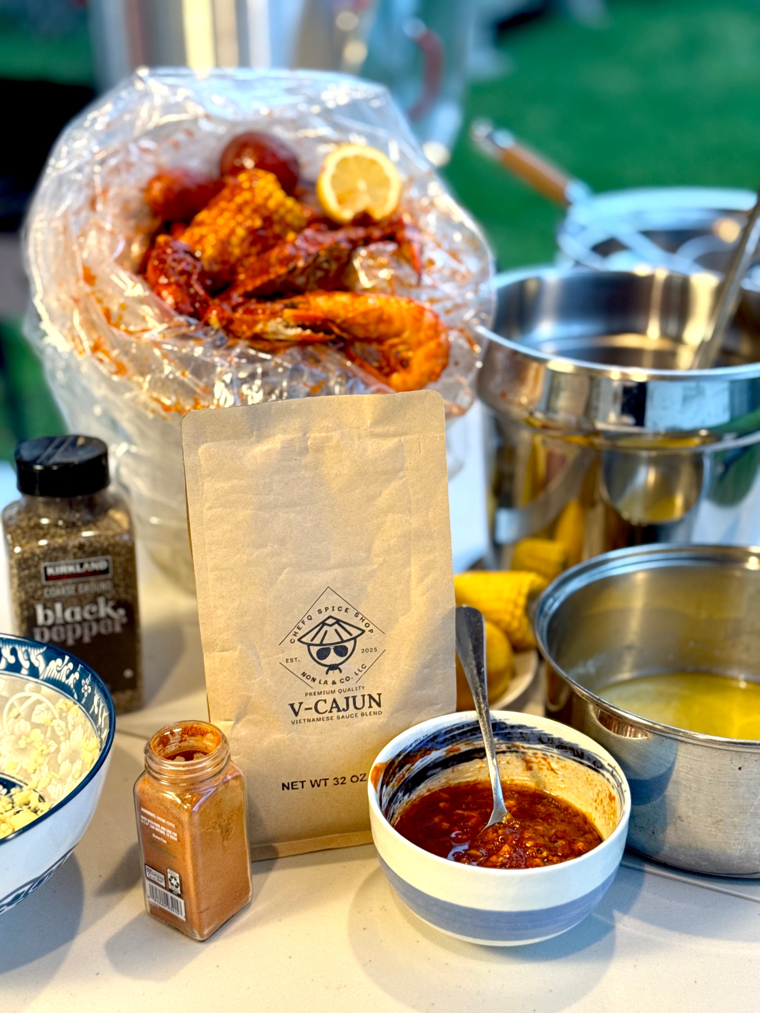 V-Cajun Seasoning Sauce Blend